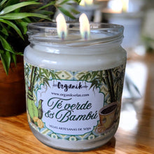 Cargar imagen en el visor de la galería, TÉ VERDE Y BAMBÚ (Té verde, bergamota, limón, notas herbales del bambú y florales)