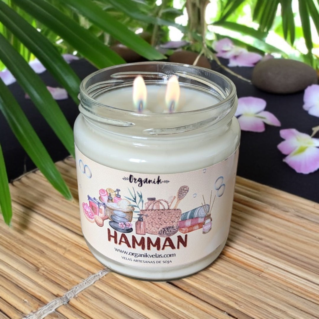 HAMMAM  (ámbar, pachuli, vetiver)
