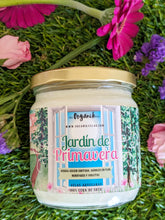 Cargar imagen en el visor de la galería, JARDIN DE PRIMAVERA ( Hierba recien cortada, arboles en flor, nenúfares y violetas)
