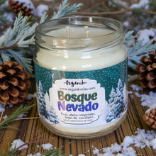 Cargar imagen en el visor de la galería, BOSQUE NEVADO ( Pino, abeto congelado, hojas de eucalipto)
