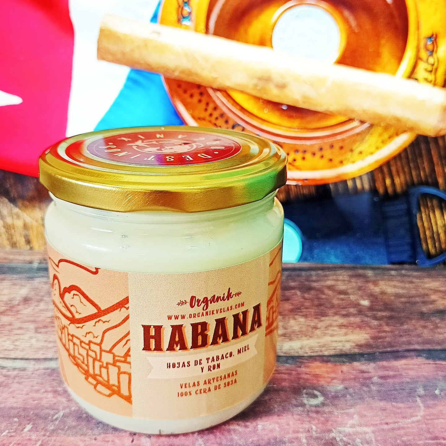 HABANA (hojas de tabaco, miel y ron)- 350 ml
