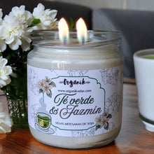 Cargar imagen en el visor de la galería, TÉ VERDE + JAZMÍN (té verde, limón, jazmin, pomelo y madera de cedro)

