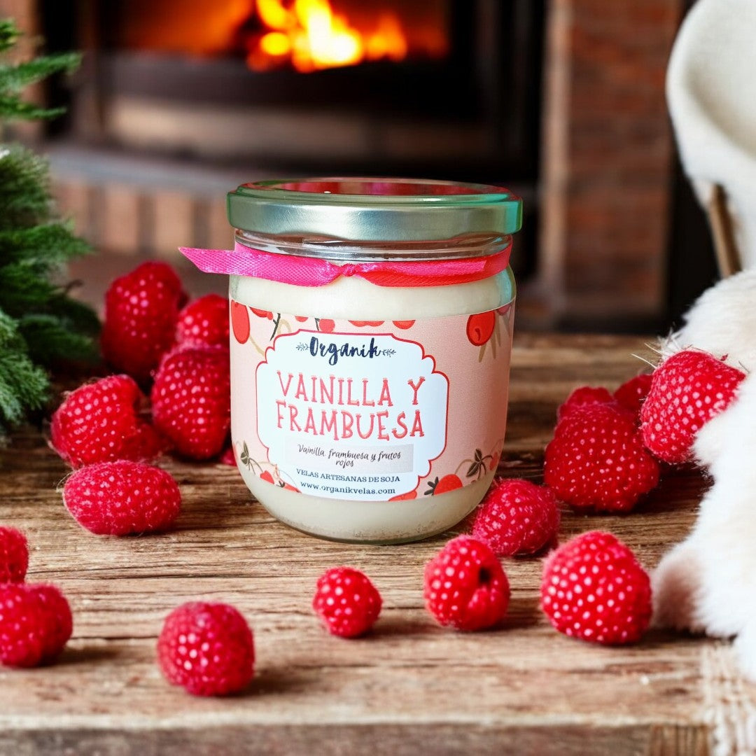 VAINILLA Y FRAMBUESA (vainilla, frambuesa y frutos rojos)
